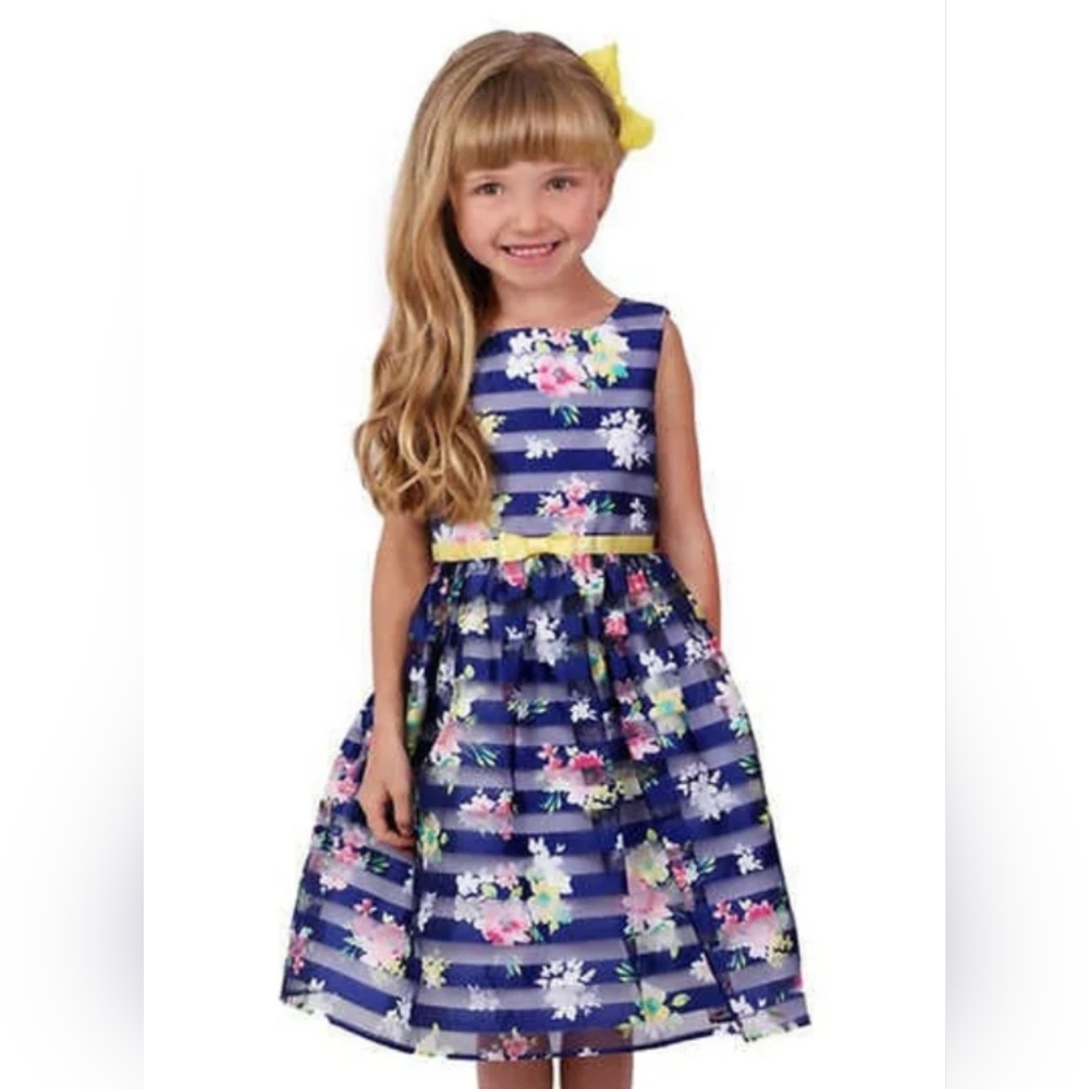 10Y Jona Michelle Flowers design dress